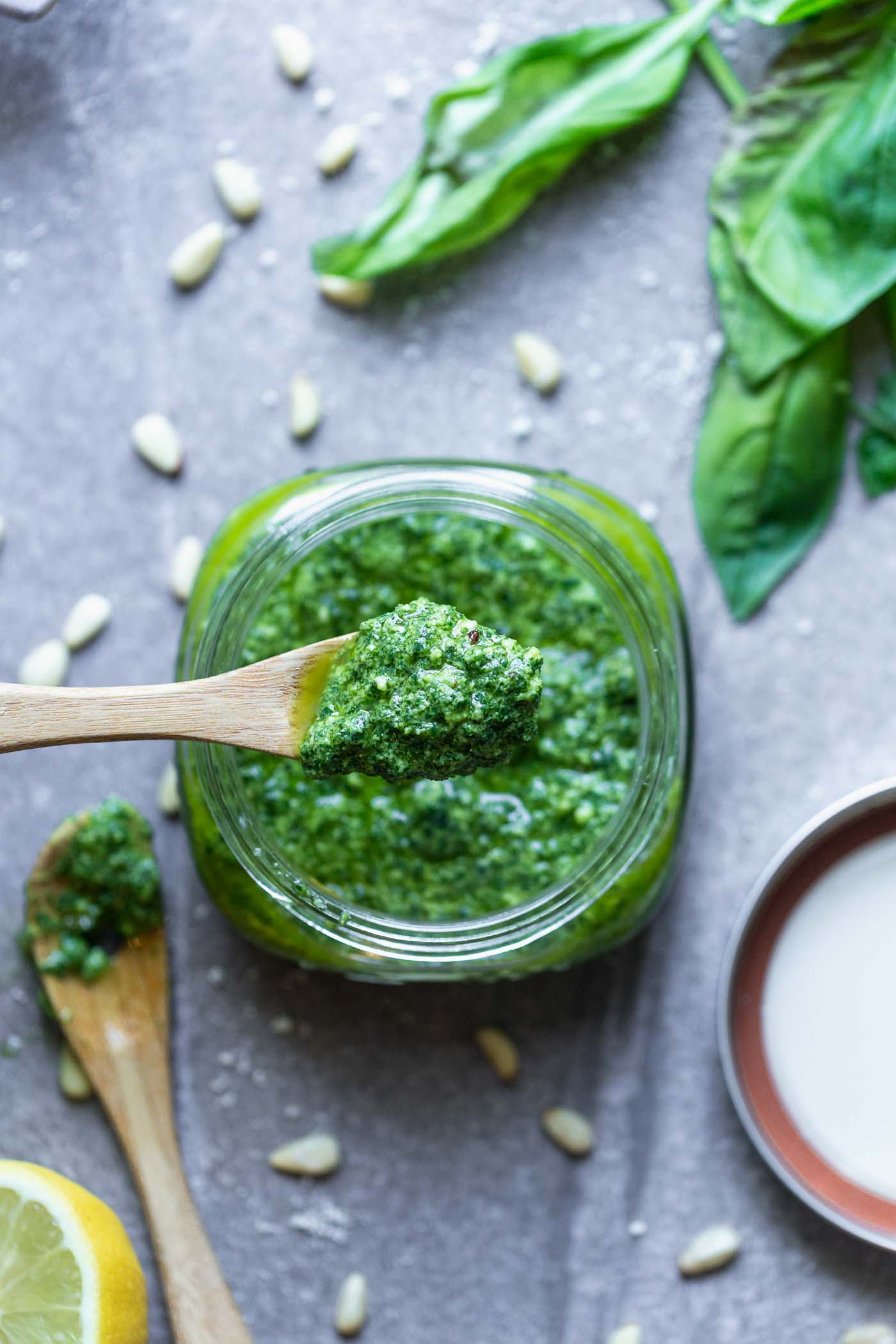 Easy Basil Pesto - Cooking for Keeps