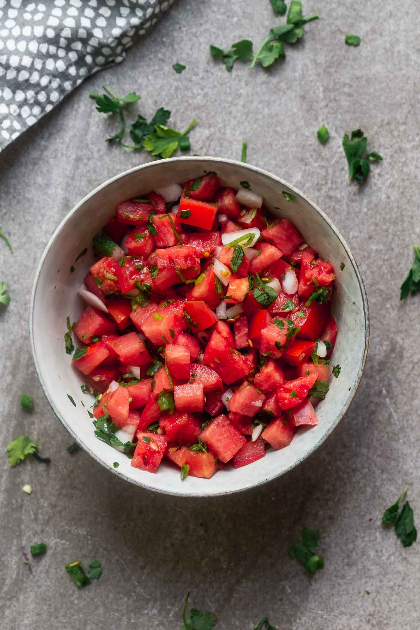 Spicy Tilapia with Watermelon Pico