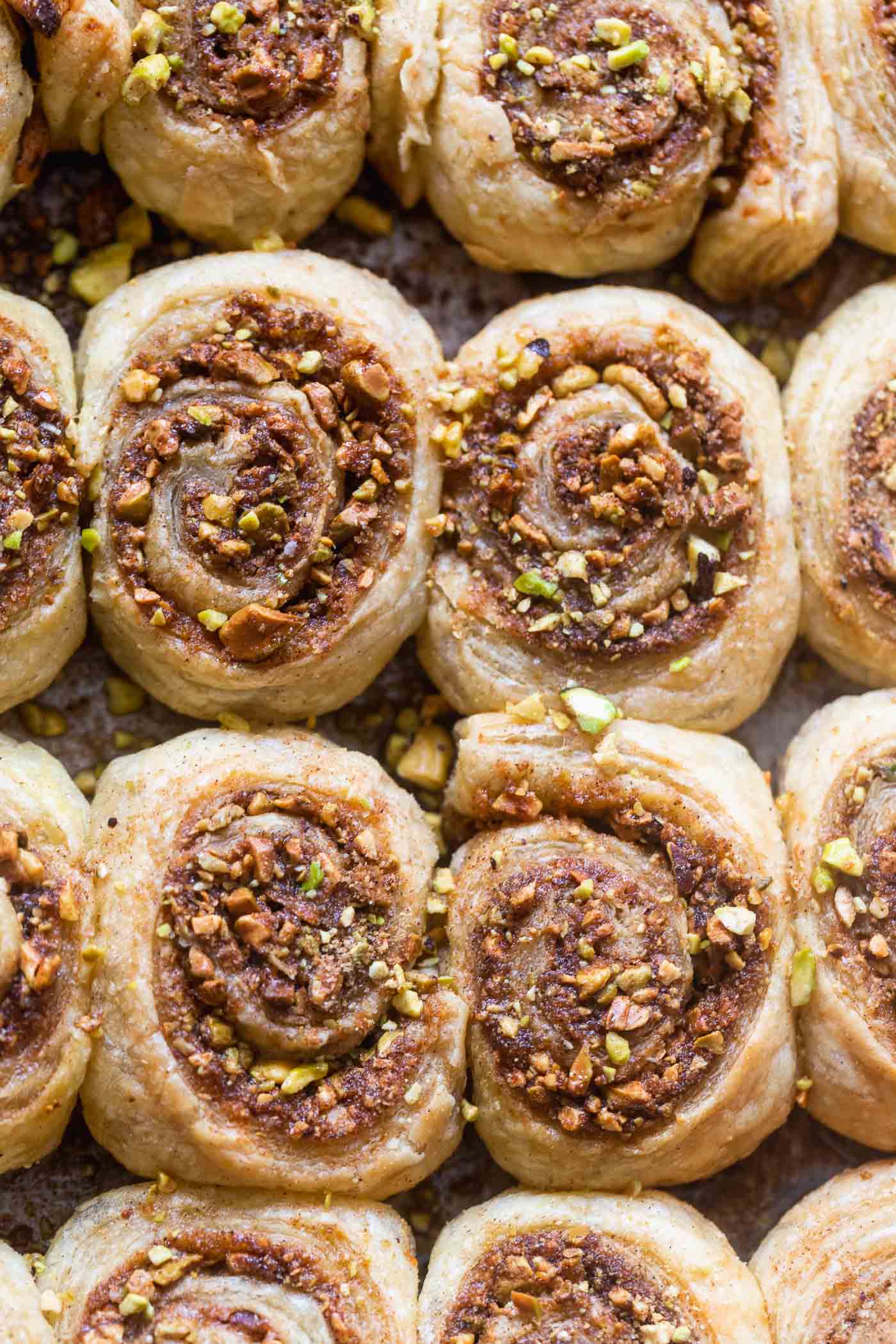 Baklava Cinnamon Rolls