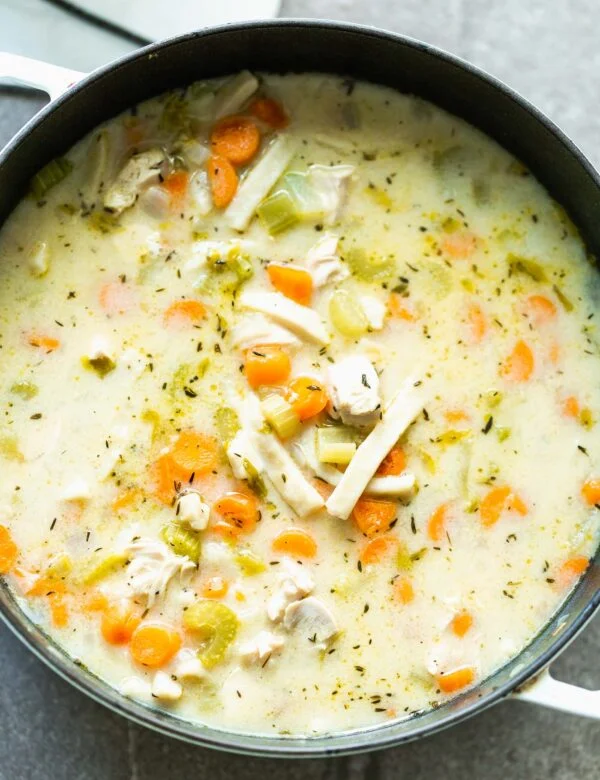 Creamy Homestyle Chicken Noodle Soup
