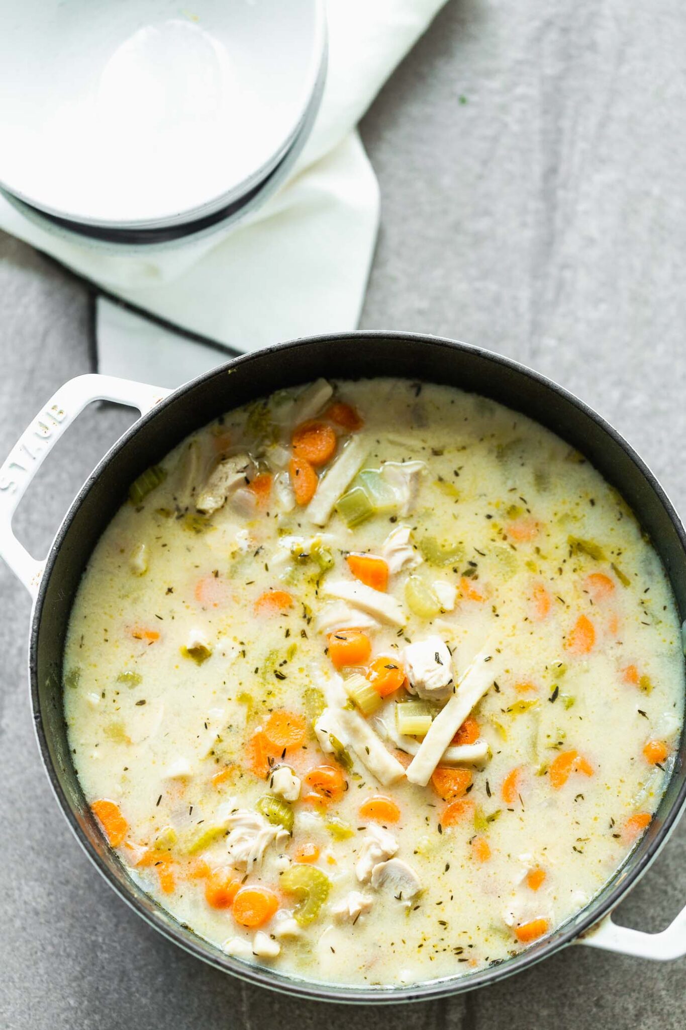 Creamy Homestyle Chicken Noodle Soup Cooking for Keeps