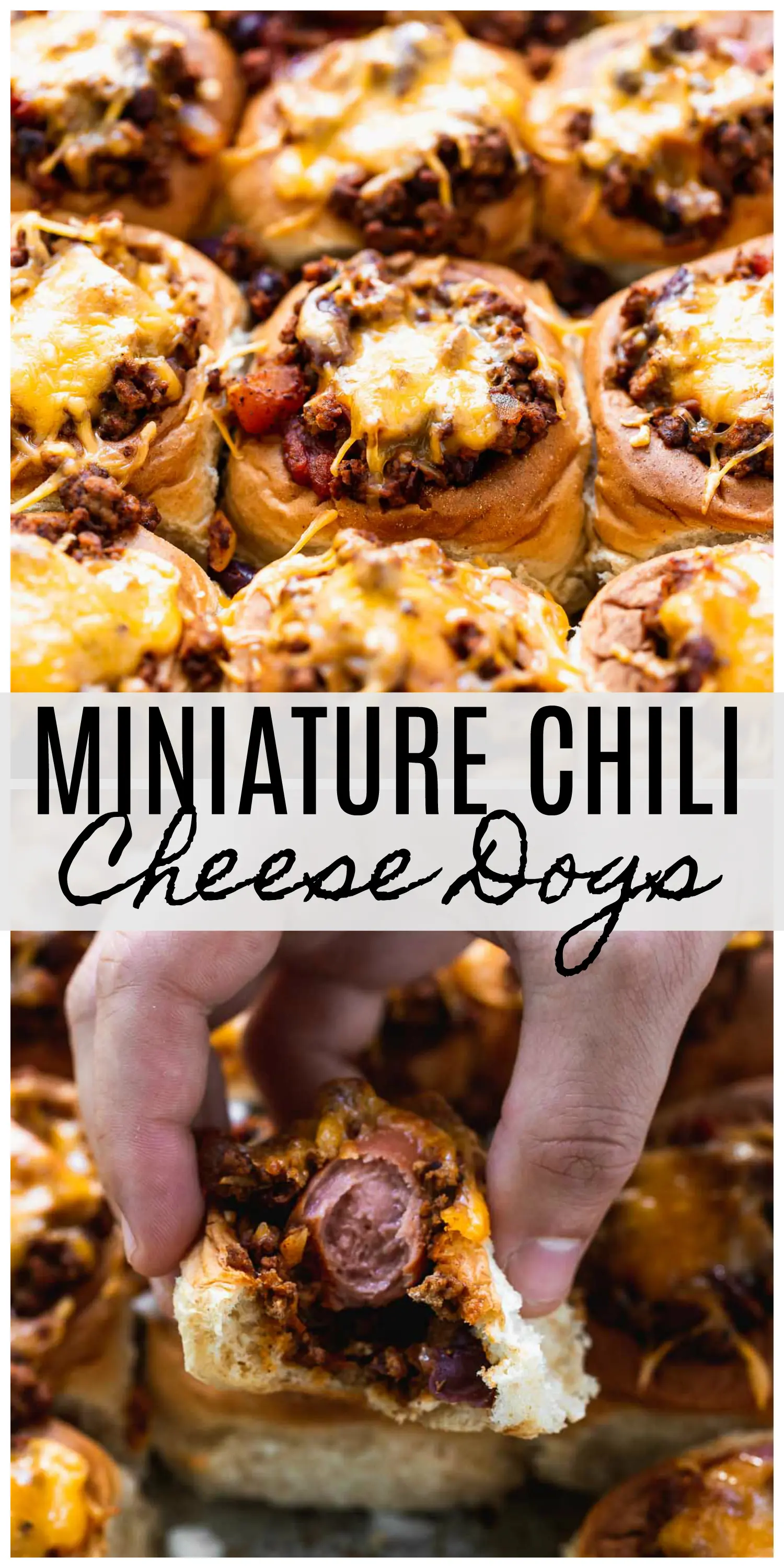 Mini Chili Cheese Dogs