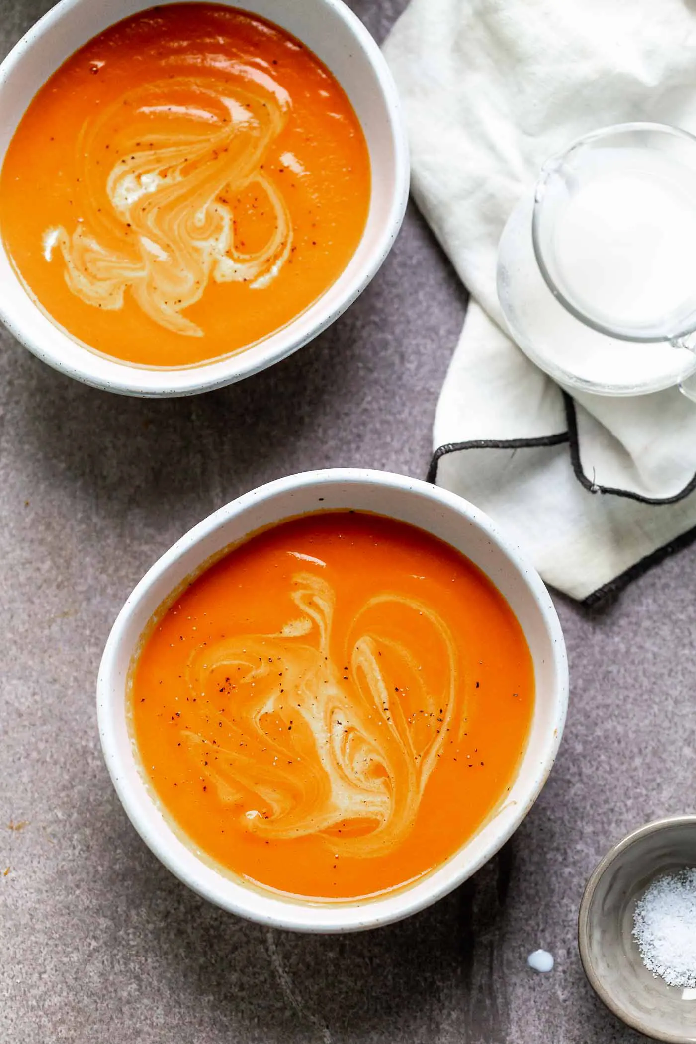 5-Ingredient Creamy Carrot and Tomato Soup - Cooking for Keeps