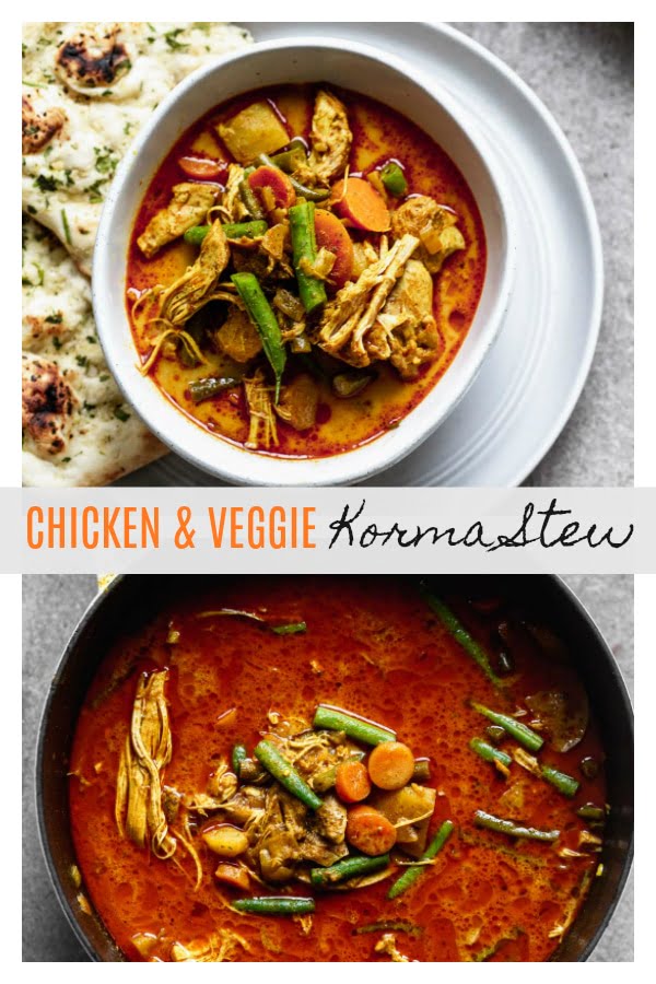 Chicken and Veggie Korma Stew