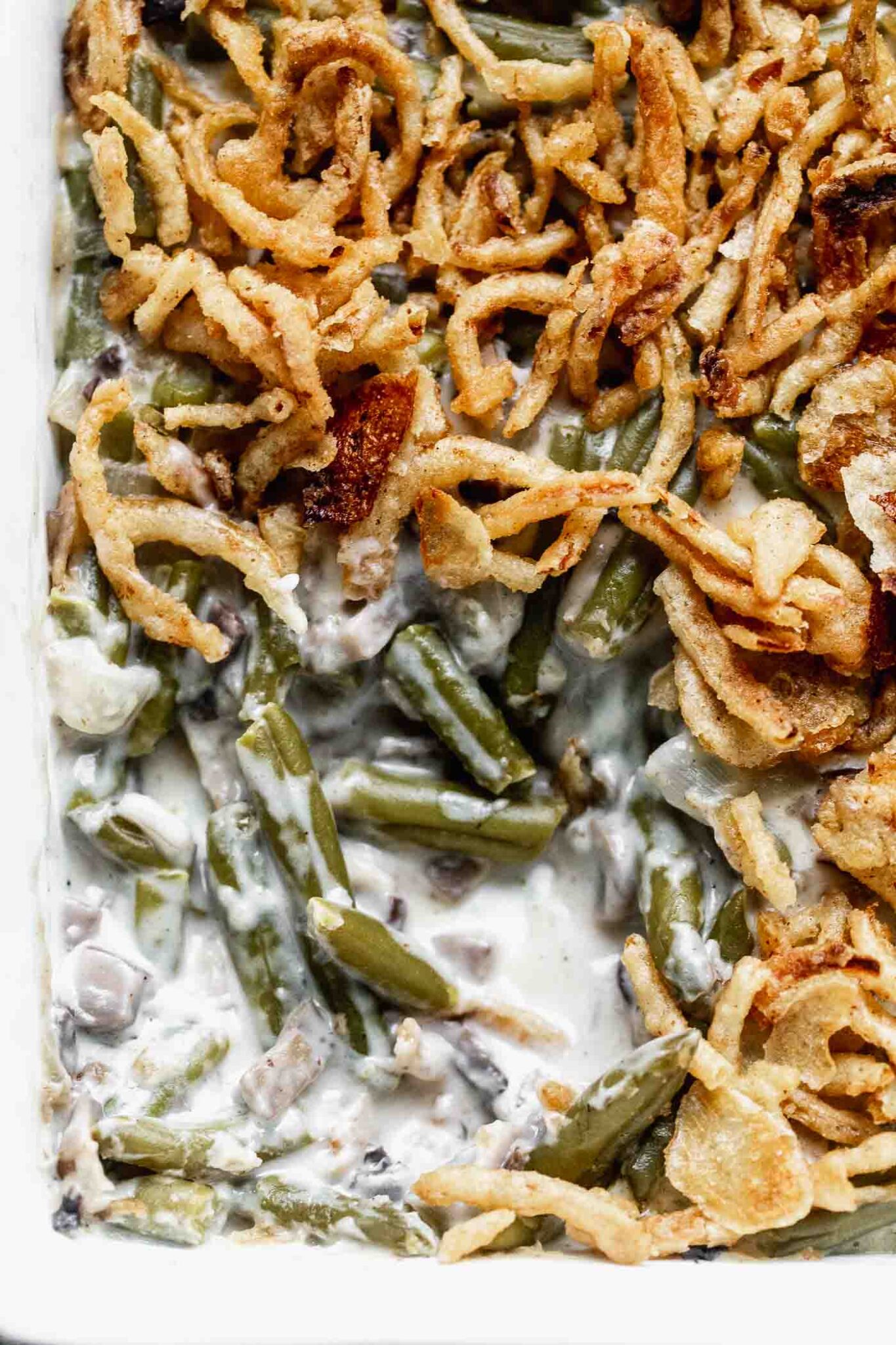 Green Bean Casserole with Canned Green Beans Cooking for Keeps