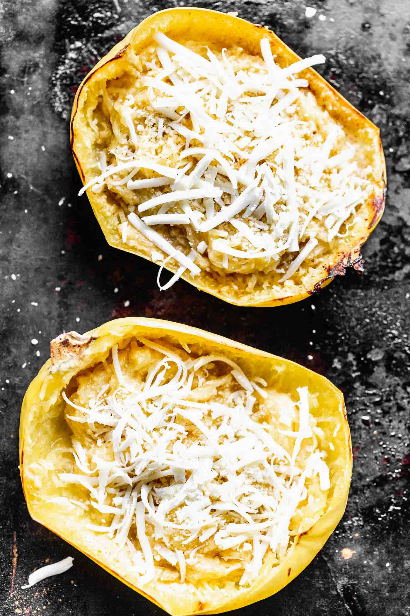 Creamy Pumpkin Spaghetti Squash