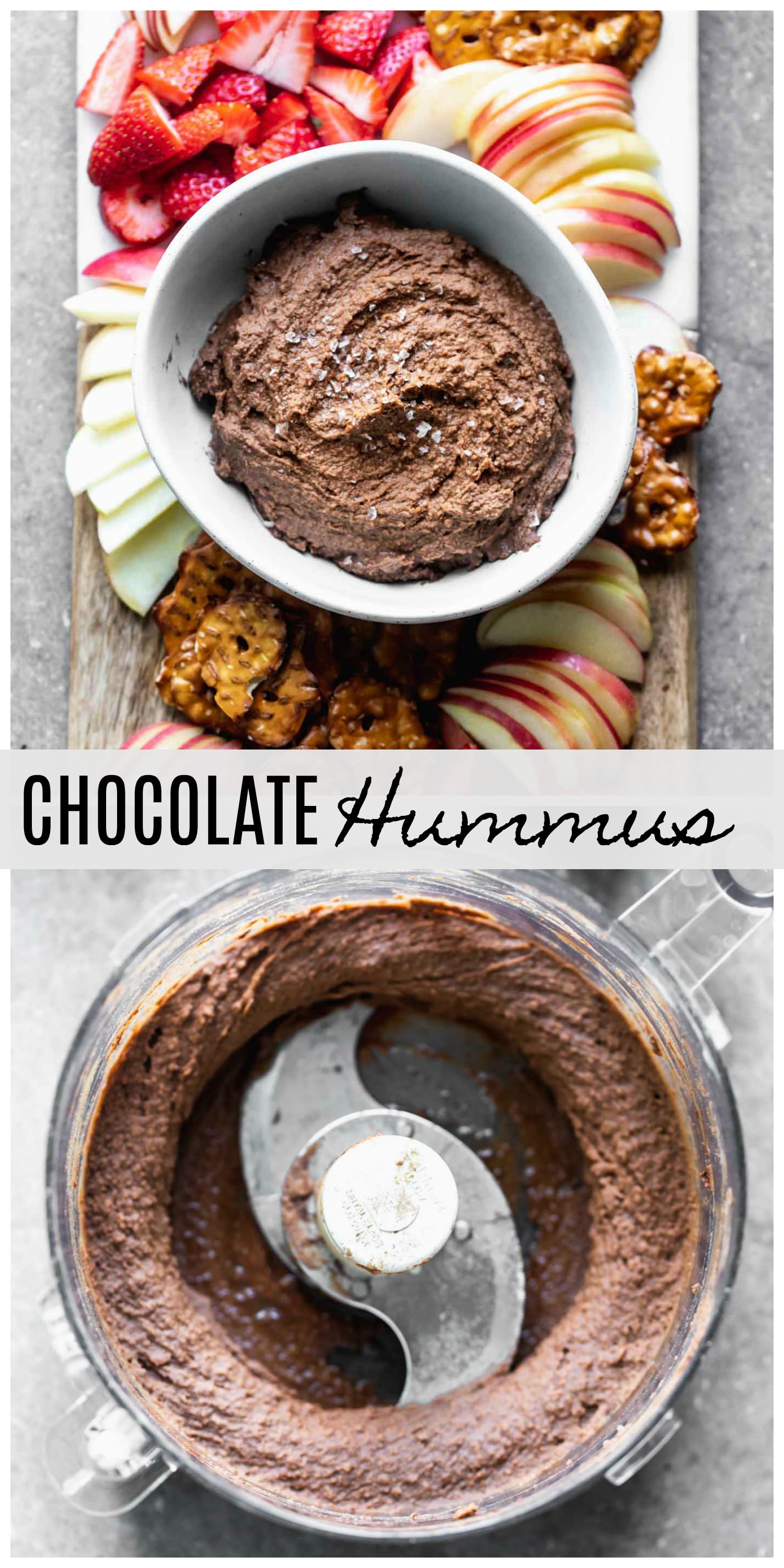 Chocolate Hummus: An easy, healthy way to get your chocolate fix without all the guilt!
