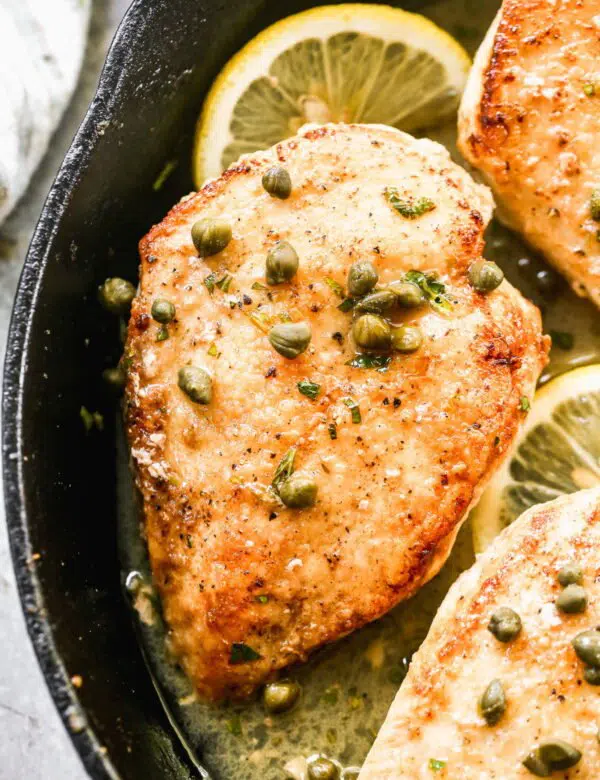 Healthy Chicken Piccata