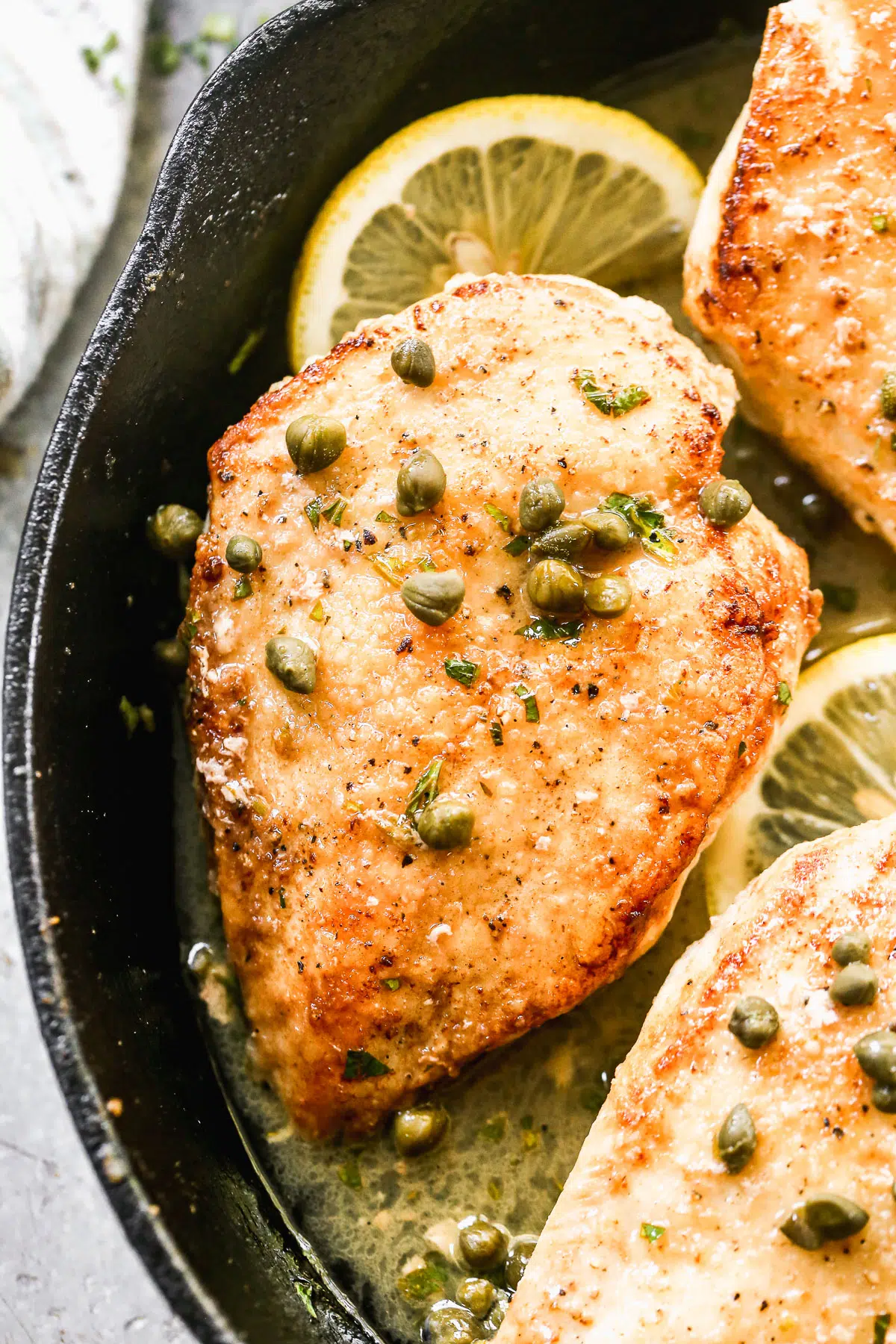 Healthy Chicken Piccata Recipe (5 Ingredients!) - Cooking for Keeps