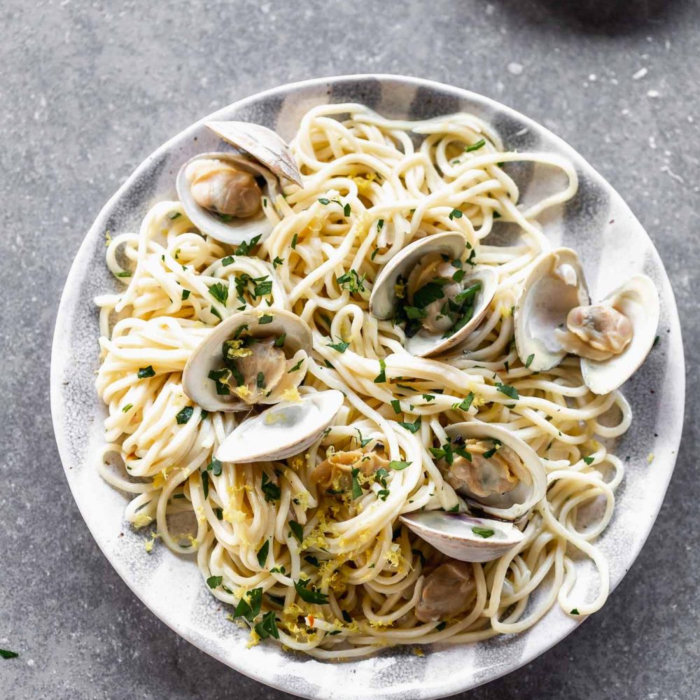 Linguine with Fresh Clams - Cooking for Keeps