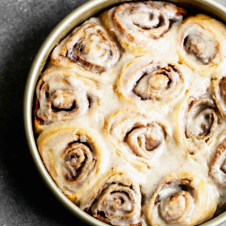 5-Ingredient Brown Butter Cinnamon Rolls