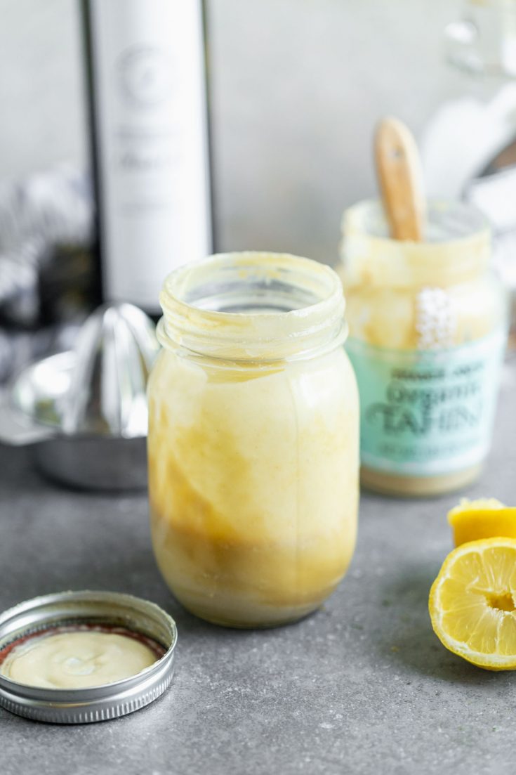 5Ingredient Tahini Maple Dressing Cooking for Keeps