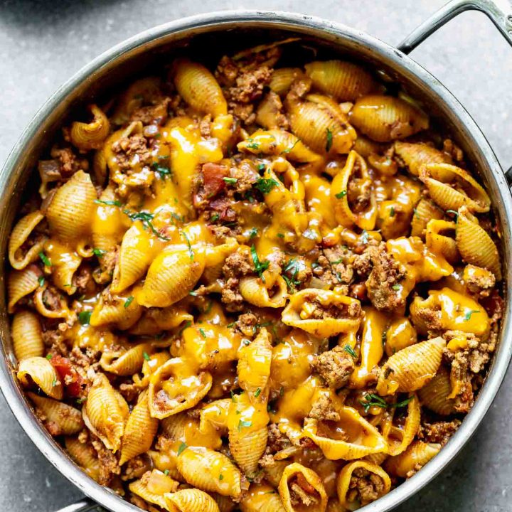 One Pot Turkey Mexican Pasta - Cooking for Keeps