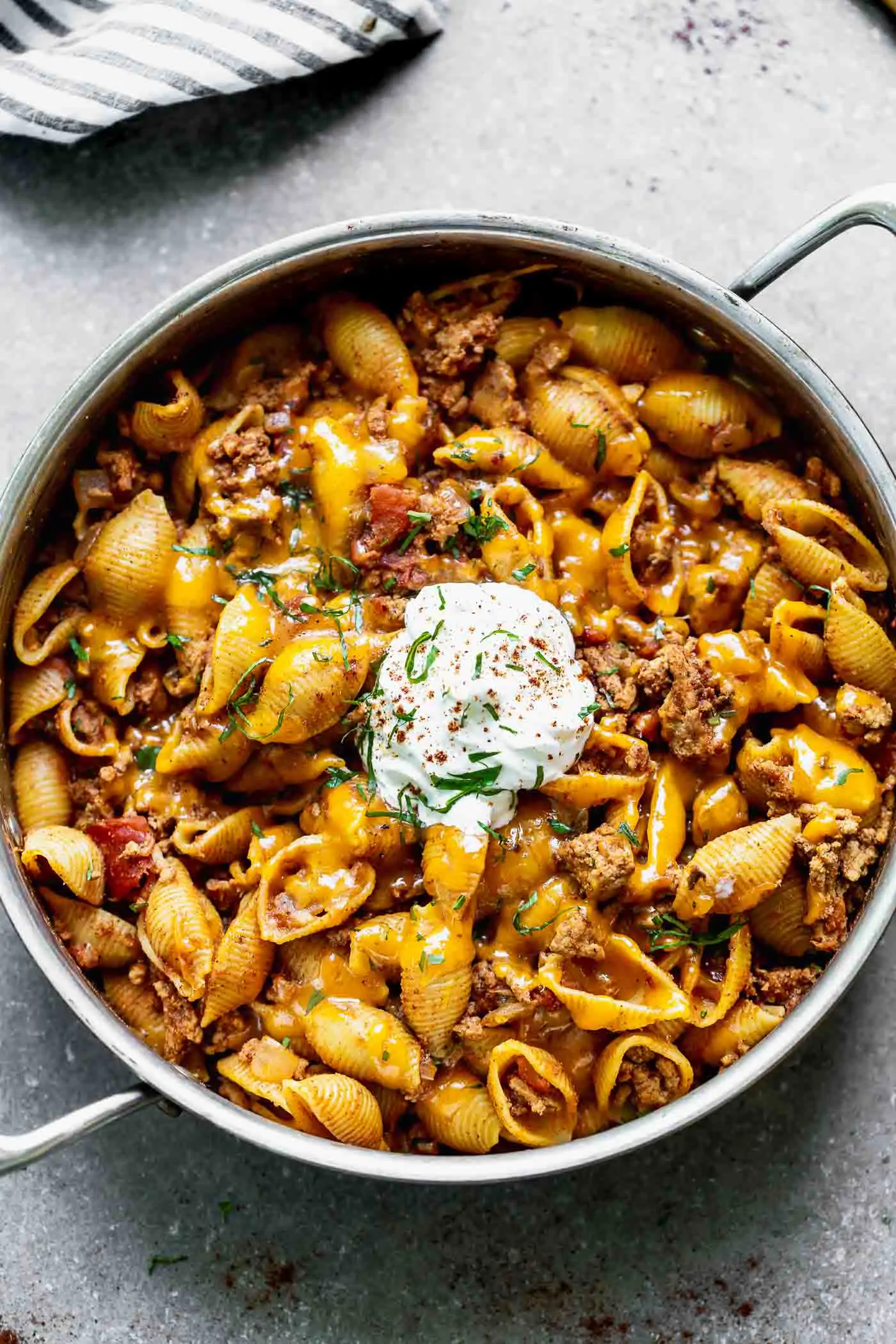 One Pot Turkey Mexican Pasta - Cooking for Keeps