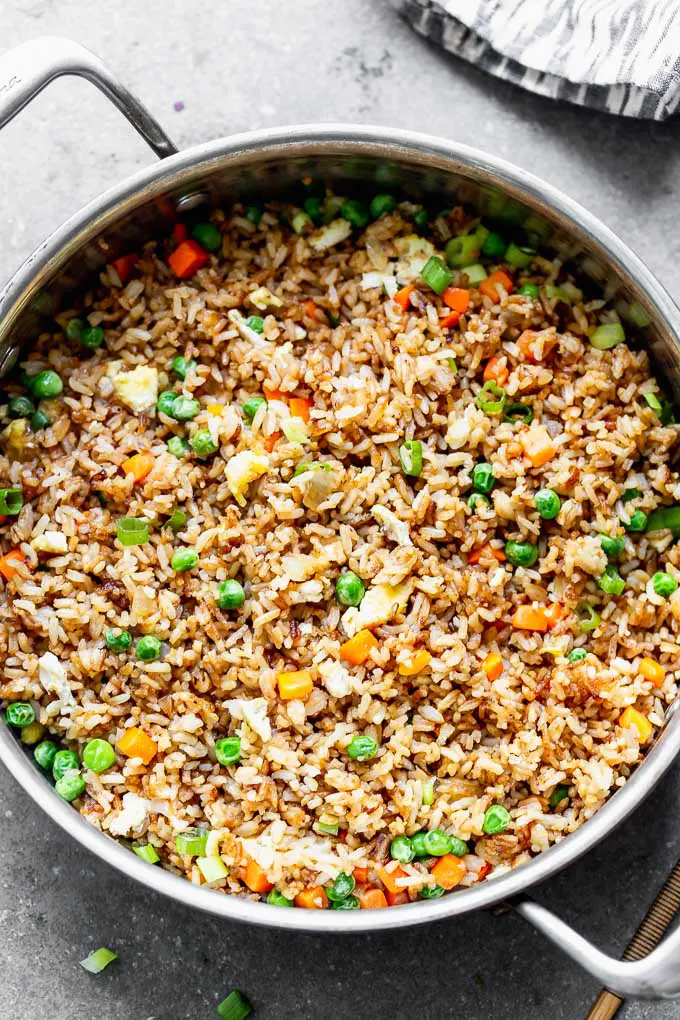 Egg Fried Rice - Steam & Bake