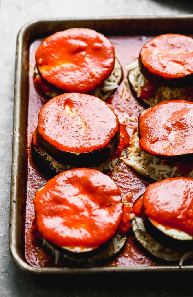 6Ingredient Healthy Baked Eggplant Parmesan Cooking for Keeps