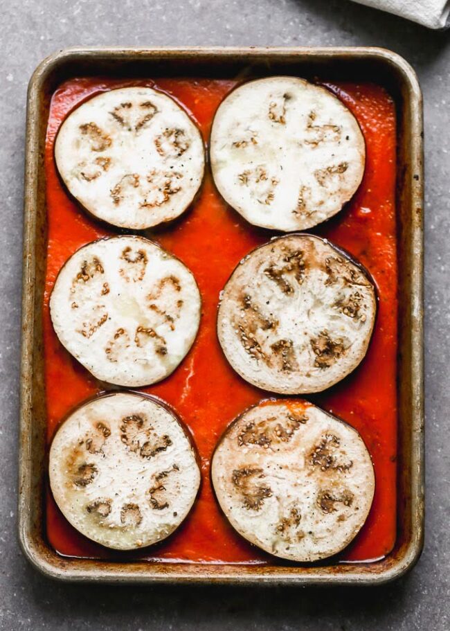 6Ingredient Healthy Baked Eggplant Parmesan Cooking for Keeps