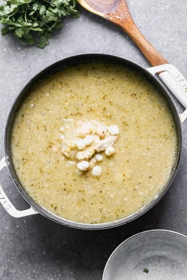 Chicken Verde Soup
