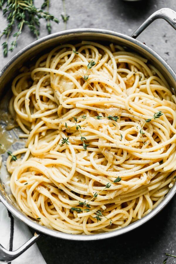 Creamy French Onion Pasta Cooking for Keeps