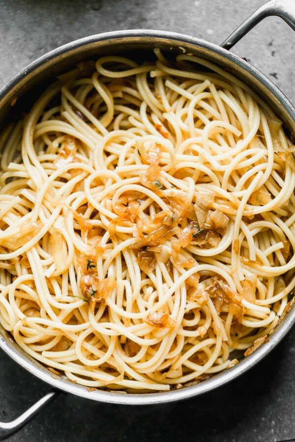 Creamy French Onion Pasta Cooking for Keeps
