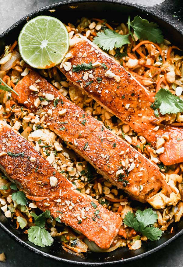 Pad Thai Salmon Cooking for Keeps