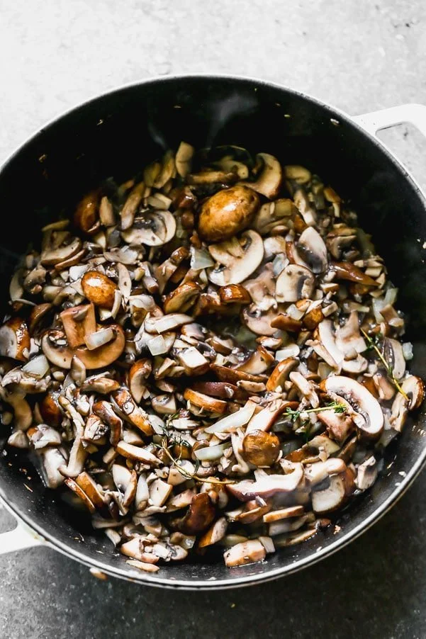 Season with salt and pepper