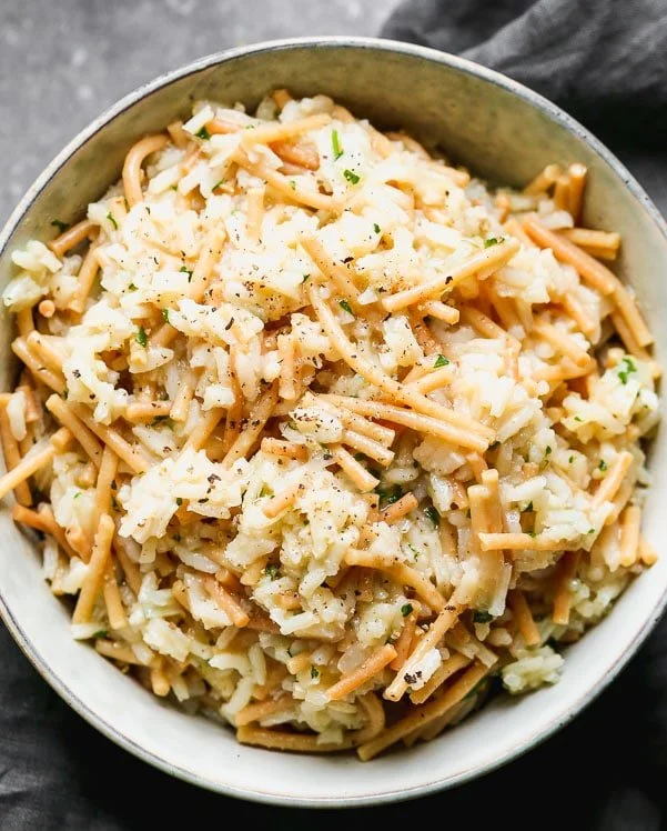 Homemade Rice-a-Roni is a healthier update on classic Rice-a-roni. Creamy, easy to throw together and so delicious! Kid-friendly as well! 