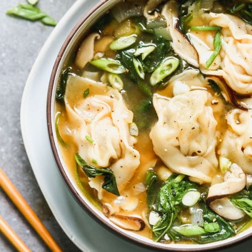 Pork shop wonton soup