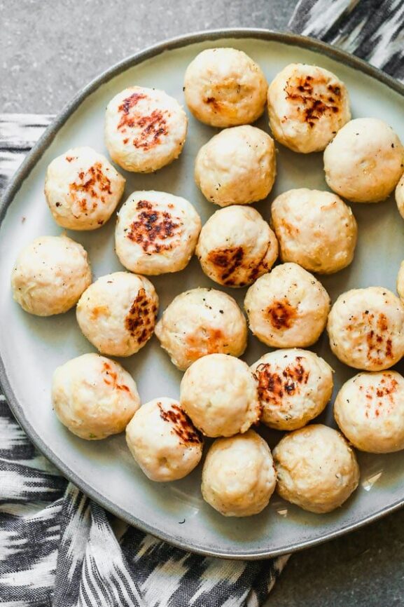 Easy Chicken Meatballs (5Ingredients!) Cooking for Keeps