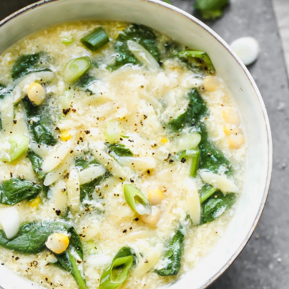 Vegetable Egg Drop Soup Cooking for Keeps