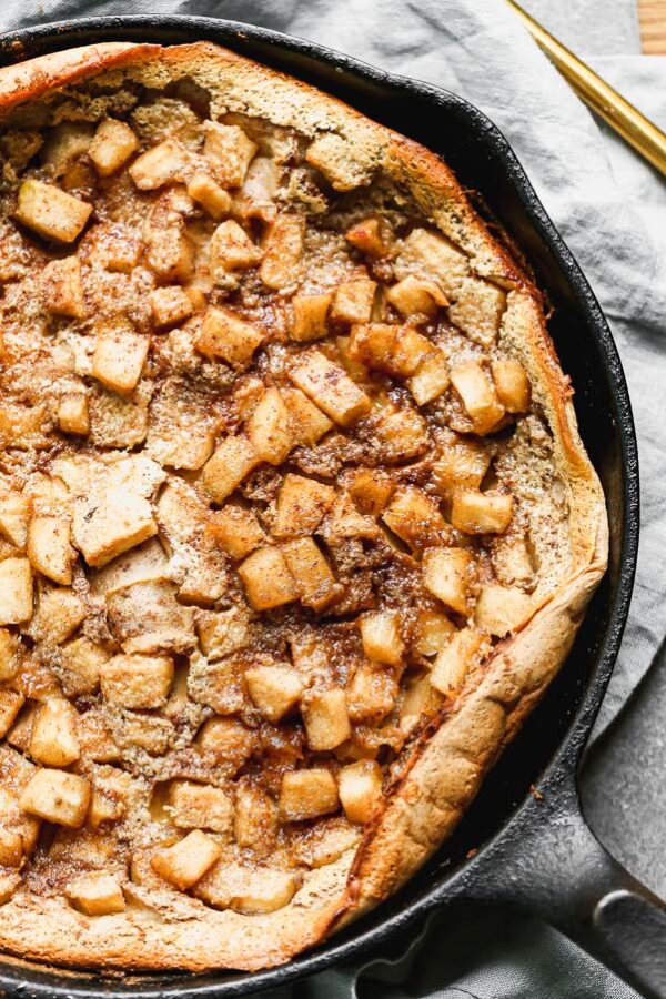 Caramel Apple Clafoutis Recipe - Cooking for Keeps