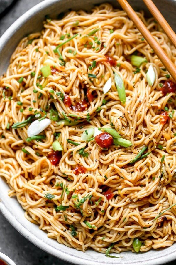 Simple Chili Garlic Noodles (5 Ingredients!) Cooking for Keeps