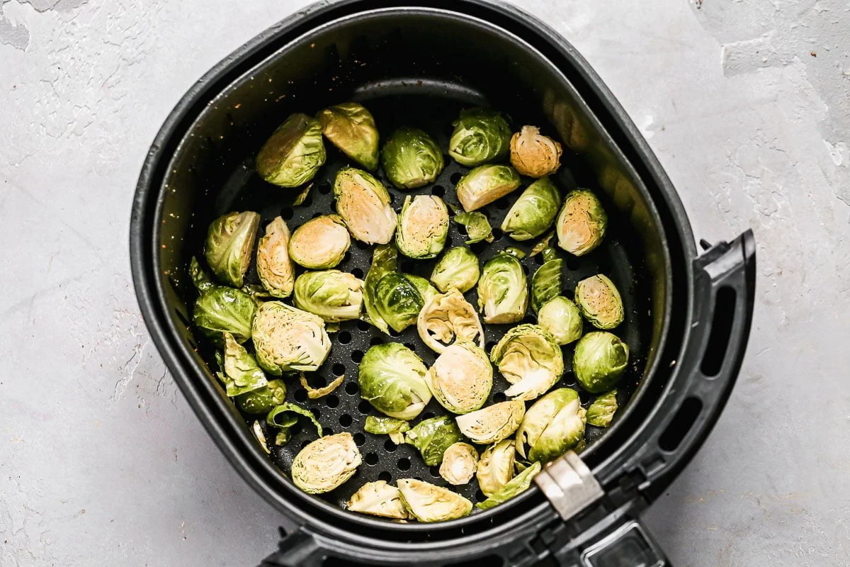Brussels sprouts in the air fryer