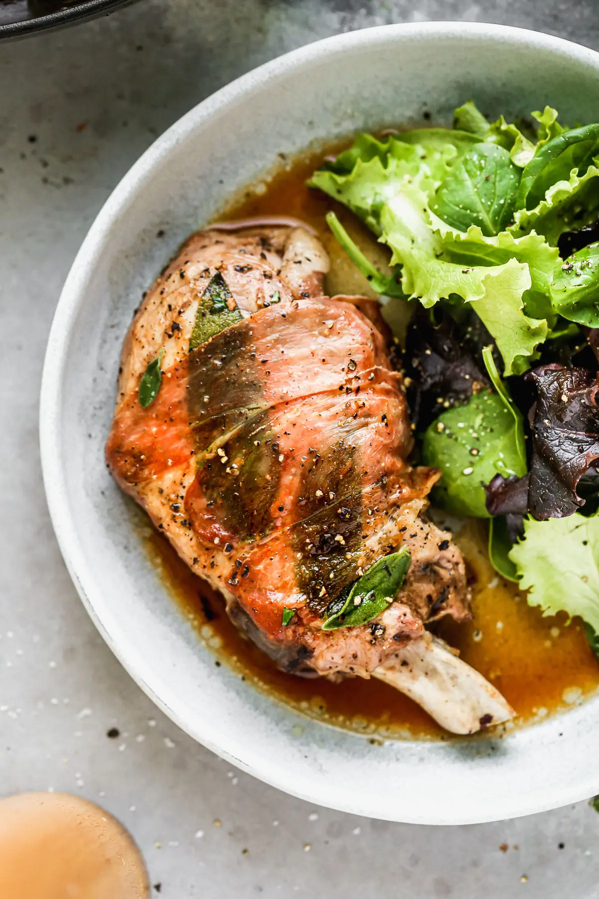 Pork Saltimbocca - Cooking for Keeps