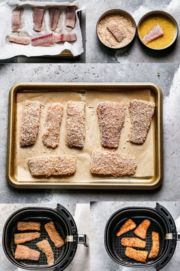 Crispy Air Fryer Fish Tacos with Pineapple Slaw Cooking for Keeps