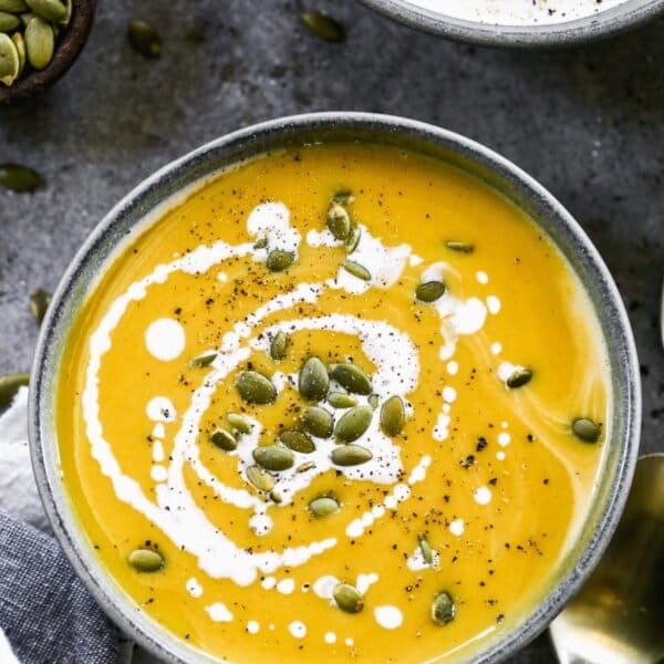Real pumpkin, carrot, roasted garlic and hints of cardamom and ginger are the makings of our inagural ode to fall - Roasted Pumpkin Soup. This seasonal soup is creamy, luxurious and the only thing making the transition from hot sunny days to cooler temps bearable.