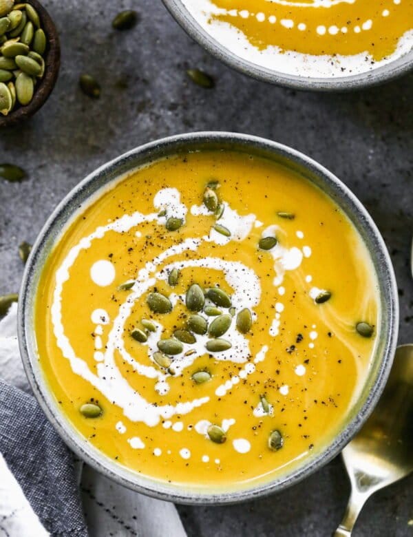 Real pumpkin, carrot, roasted garlic and hints of cardamom and ginger are the makings of our inagural ode to fall - Roasted Pumpkin Soup. This seasonal soup is creamy, luxurious and the only thing making the transition from hot sunny days to cooler temps bearable.