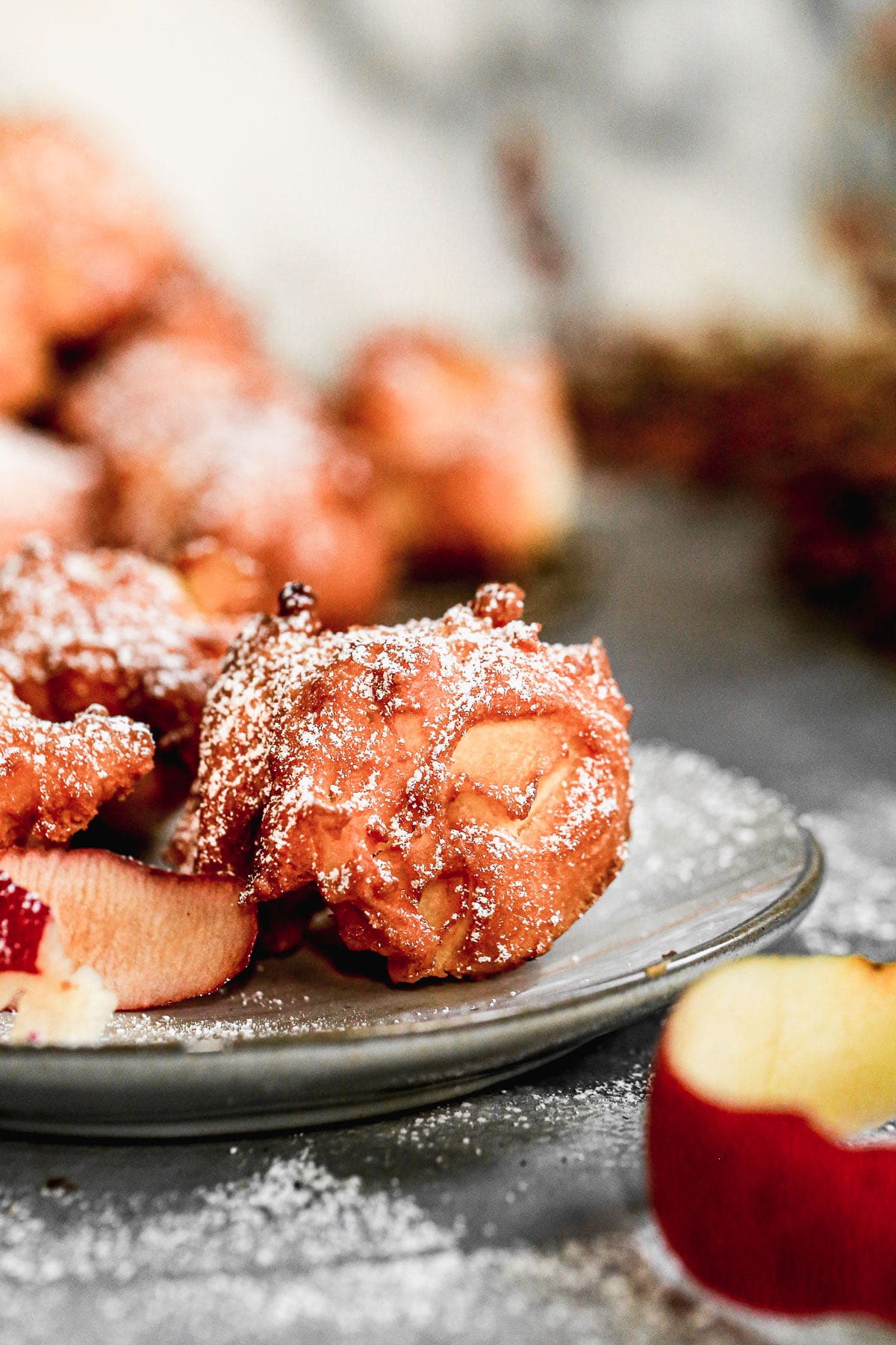 Crispy on the outside, tender and packed with apples on the inside and downright addictive, this Apple Fritter Recipe is hands-down the hit of our fall dessert season. 