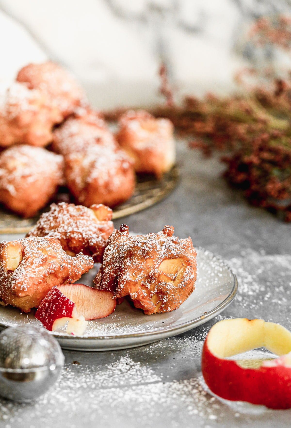 Crispy on the outside, tender and packed with apples on the inside and downright addictive, this Apple Fritter Recipe is hands-down the hit of our fall dessert season.&nbsp;