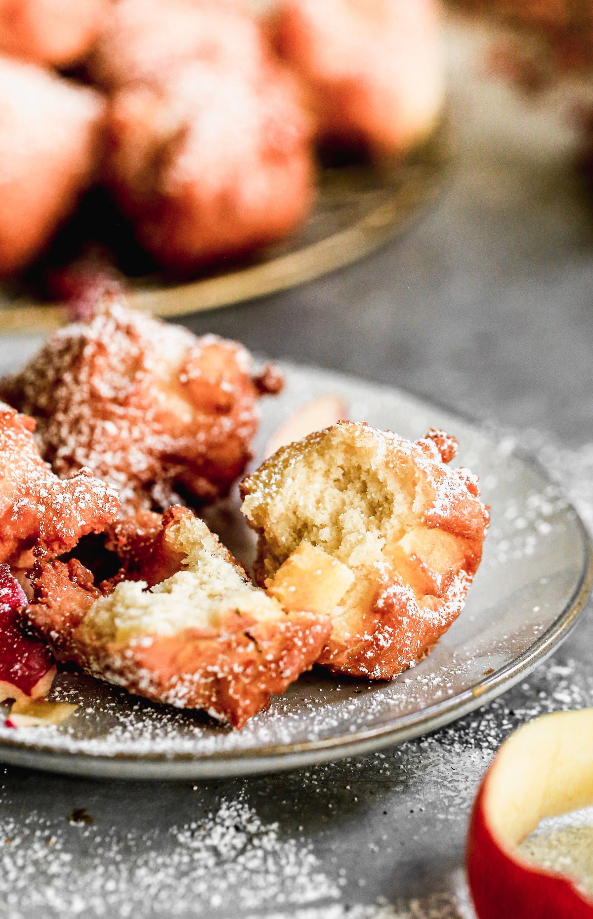Crispy on the outside, tender and packed with apples on the inside and downright addictive, this Apple Fritter Recipe is hands-down the hit of our fall dessert season.&nbsp;