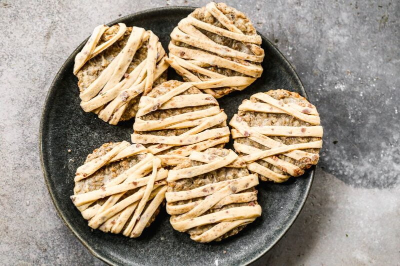 Cinnamon Roll Sausage Mummies - Cooking for Keeps