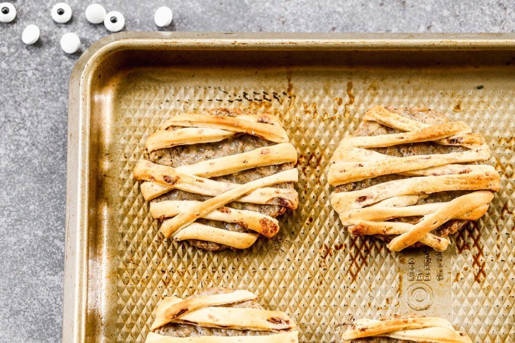 Cinnamon Roll Sausage Mummies - Cooking for Keeps