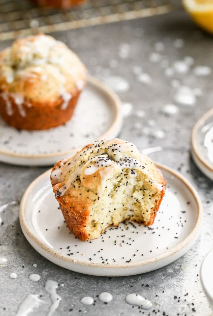 Light and airy, slightly sweet and full of bright citrus, Lemon Poppy Seed Muffins are the perfect spring snack or breakfast. 