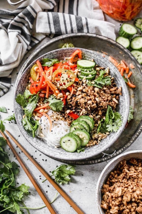 Rice Noodle Bowls - Cooking for Keeps
