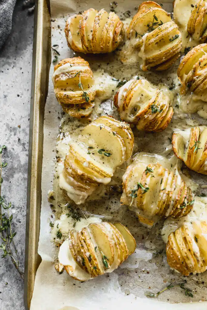 3-Ingredient Mini Hasselback Fries [Vegan] - One Green Planet