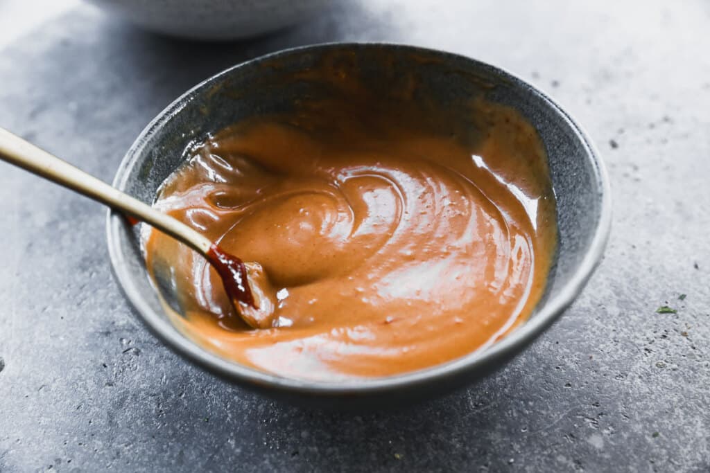 Korean sauce in a bowl